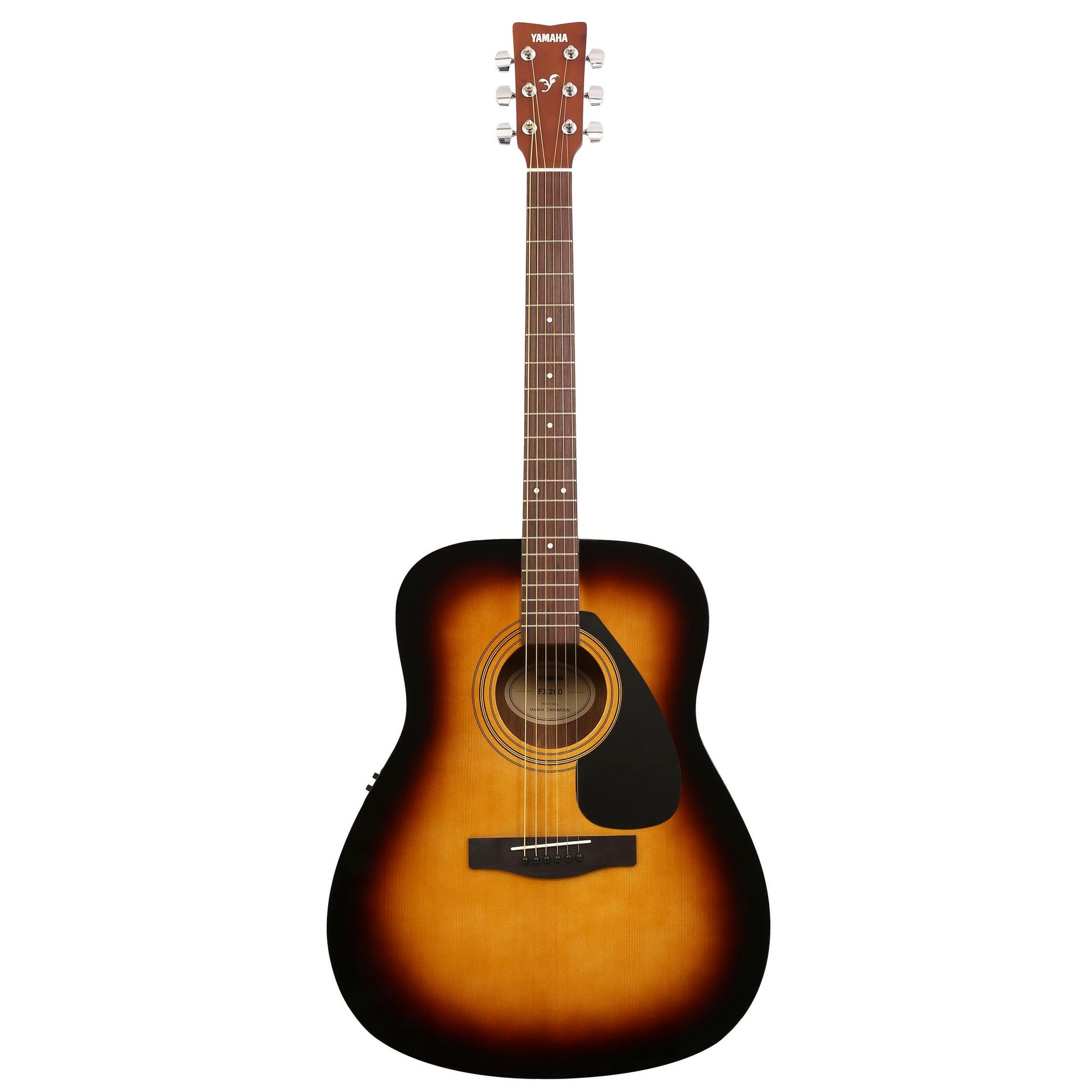 Yamaha FX280 Electro Acoustic Guitar, Tobacco Brown Sunburst Finish - Deccan Retail