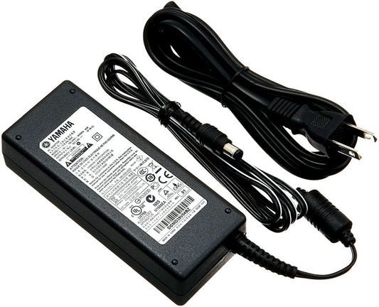 Yamaha PA-300C Power Adapter – 2-Pin AC Adaptor - Black - Deccan Retail