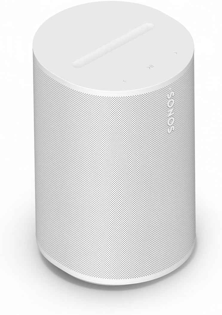 Sonos Era 100 SL - Compact, Microphone-Free Speaker with WiFi, Bluetooth - White