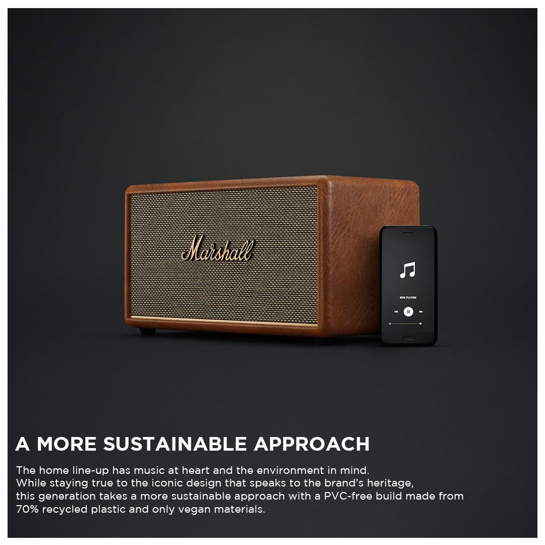 Marshall Stanmore III Bluetooth Home Speaker – Brown - Deccan Retail