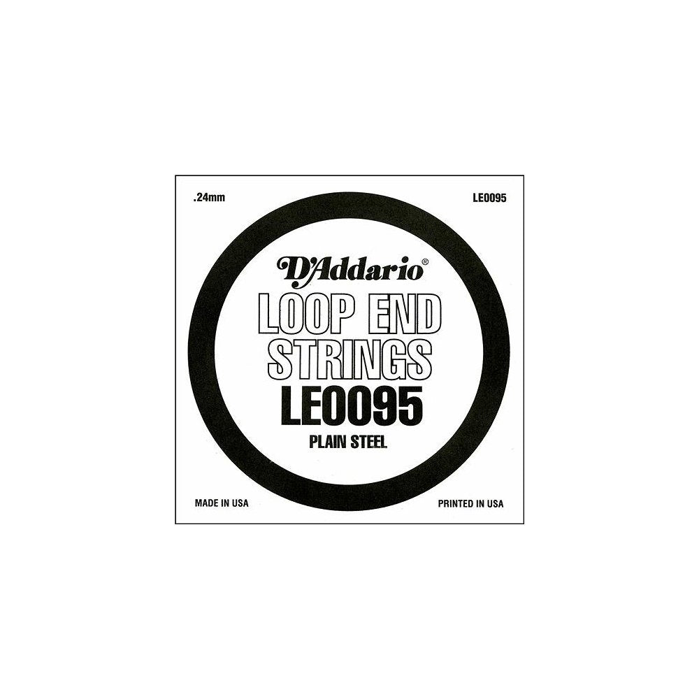 D'Addario Plain Steel Loop End Single String .0095 (LE0095) - Deccan Retail
