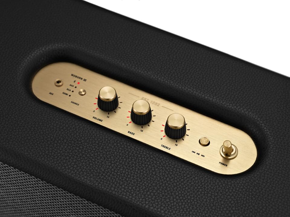 Marshall Woburn III Home Speaker – Brown - Deccan Retail