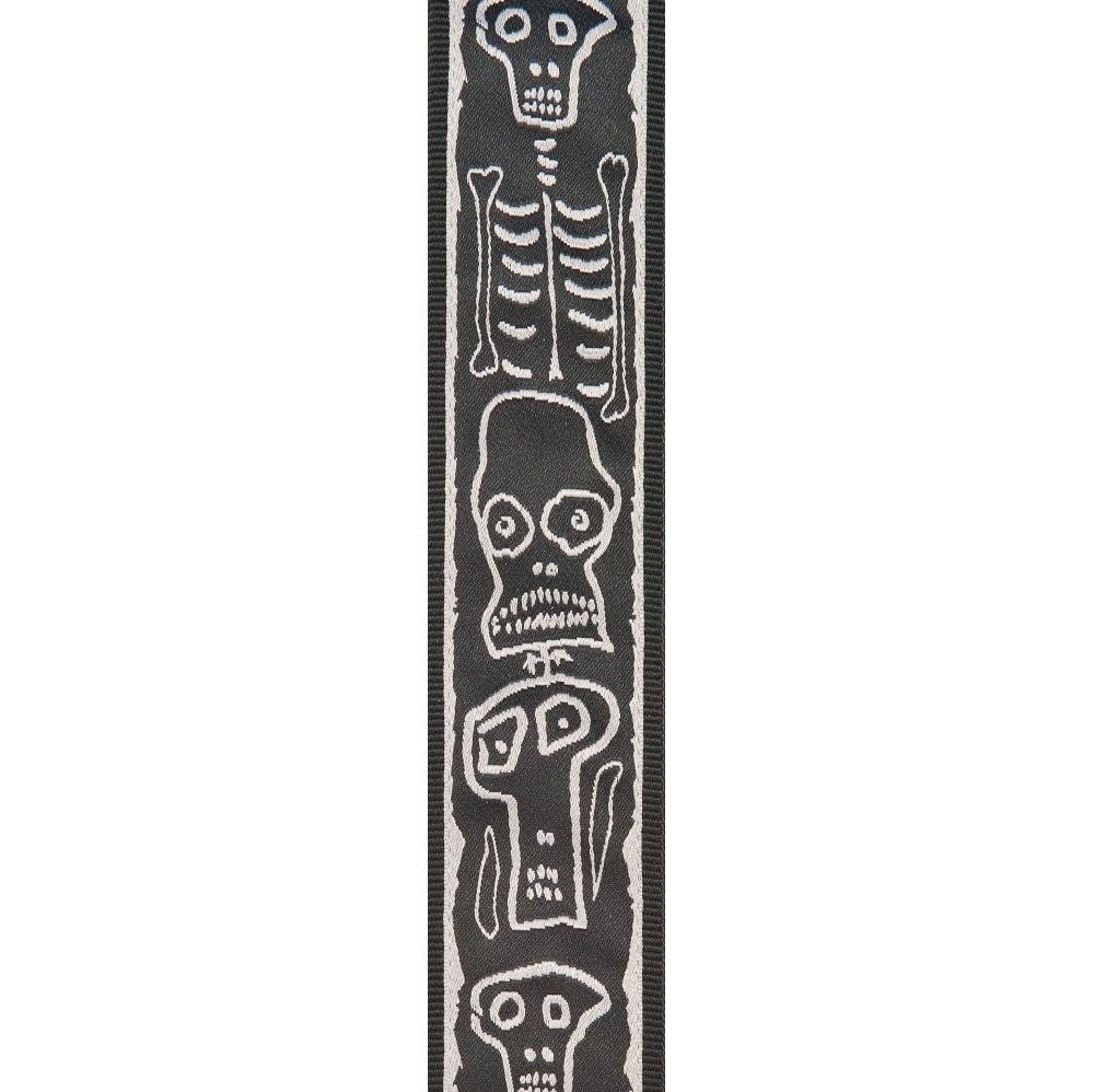 Planet Waves Joe Satriani Guitar Strap – Skull n' Bones (50JS01) - Deccan Retail