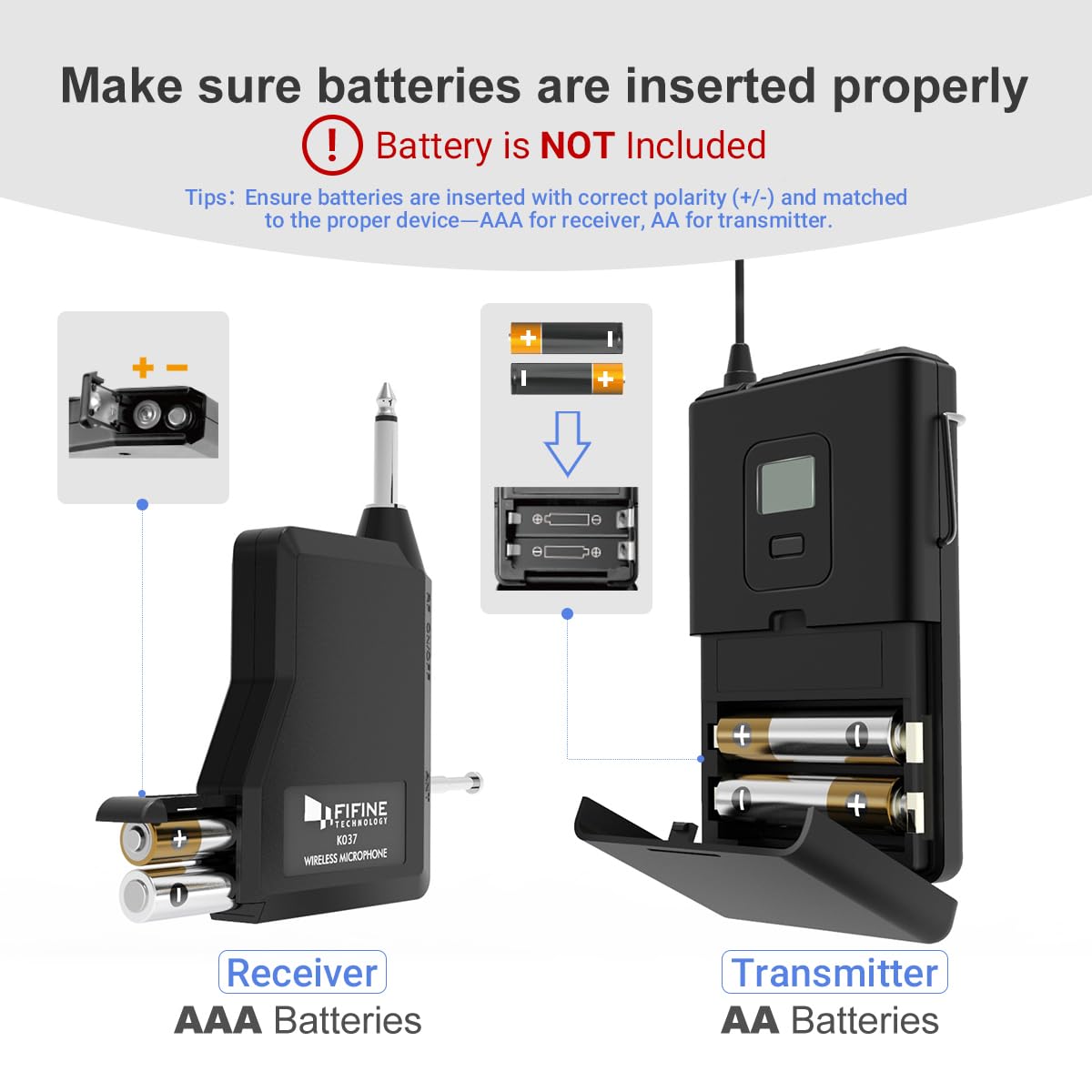 FIFINE K037B Wireless Microphone System - Deccan Retail