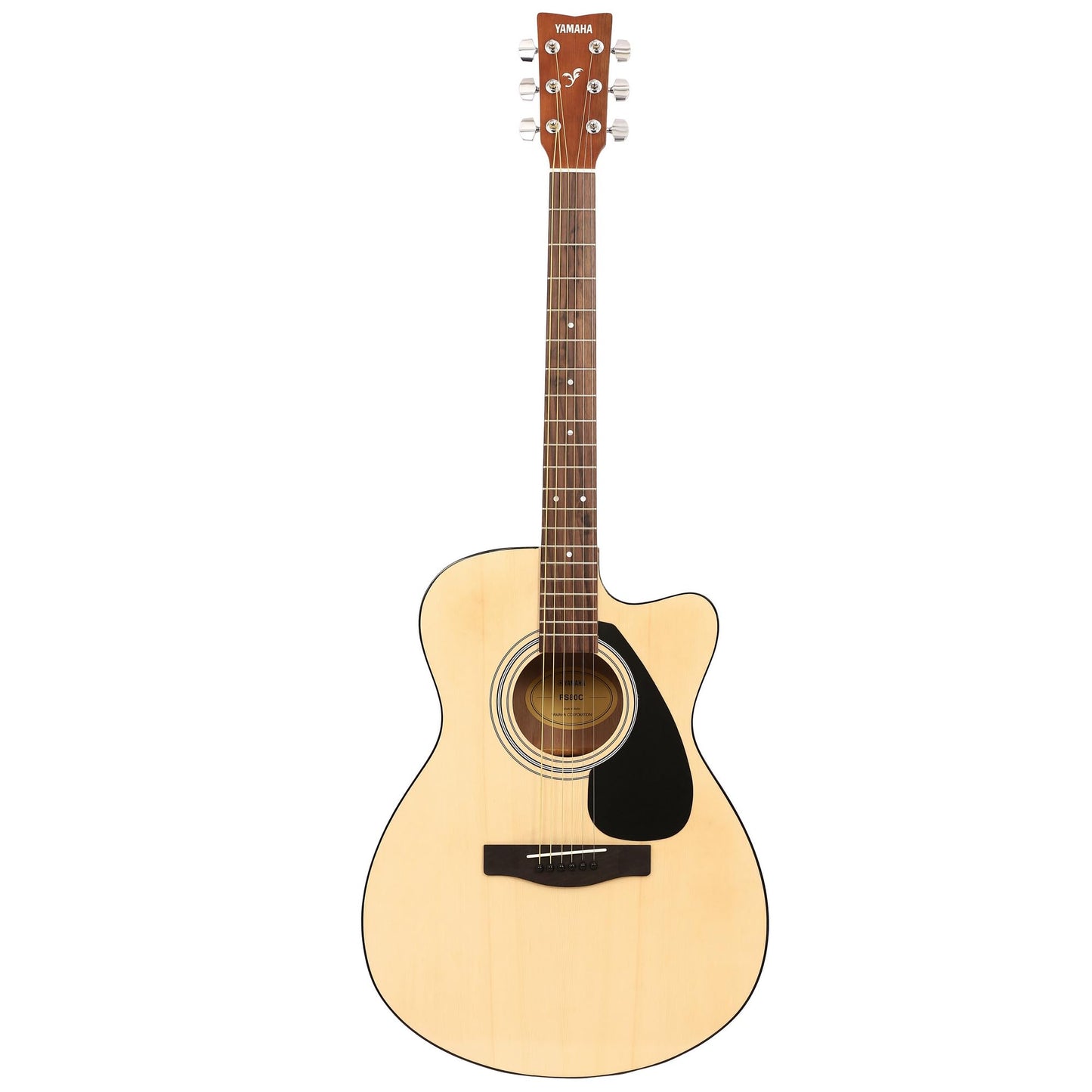 Yamaha FS80C Acoustic Guitar – Natural Finish - Deccan Retail