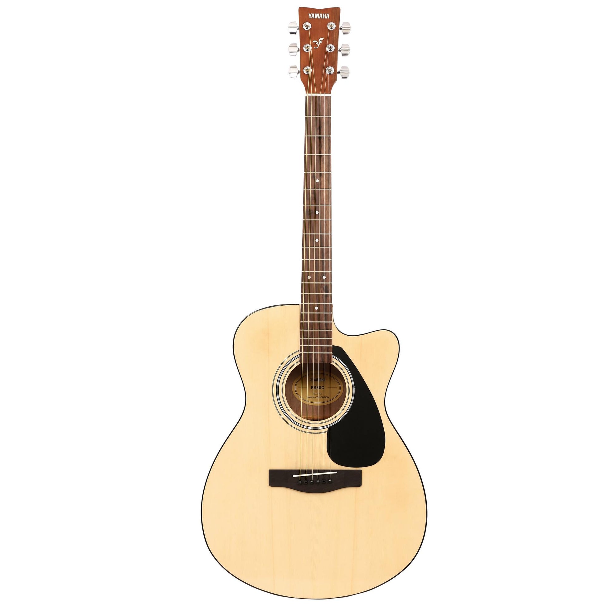 Yamaha FS80C Acoustic Guitar – Natural Finish - Deccan Retail