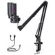 CLAW GM17 Kit RGB Condenser Gaming Microphone with Cardioid & Type-C Connectivity - Deccan Retail