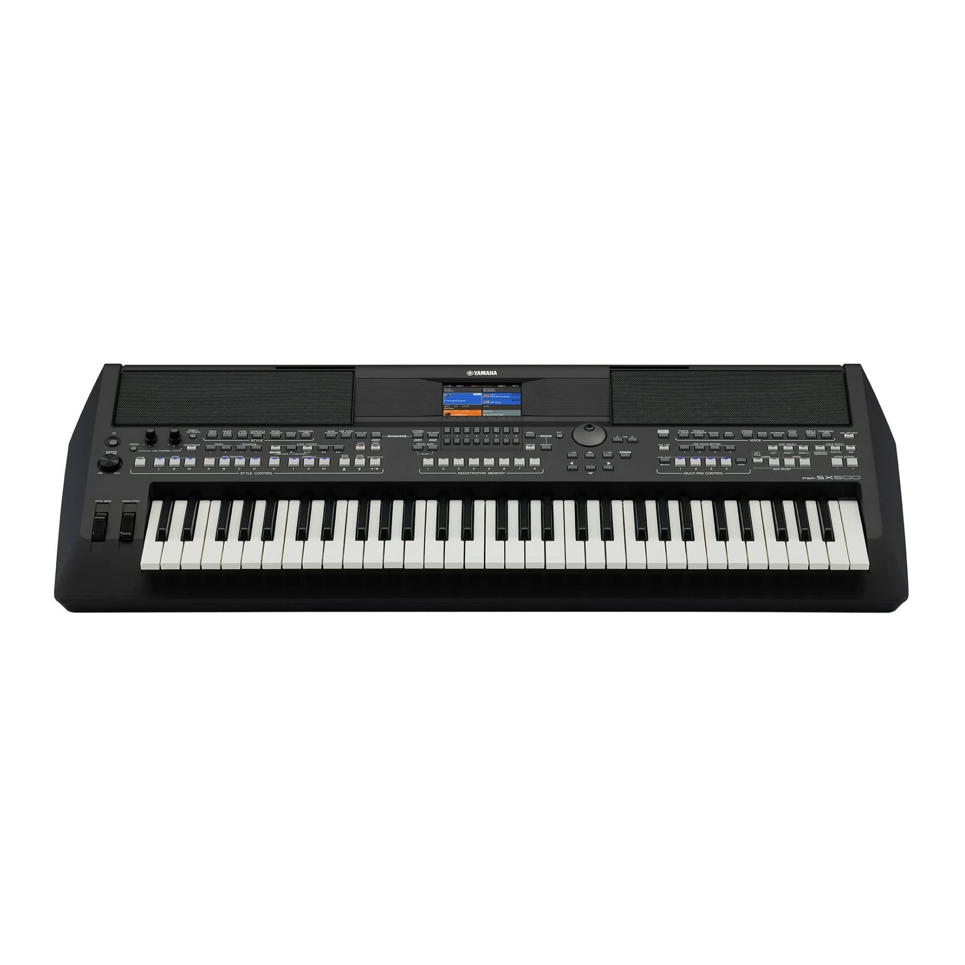 Yamaha PSR-SX600 Arranger Digital Workstation Keyboard – 61 Keys with Blueberry Case - Deccan Retail