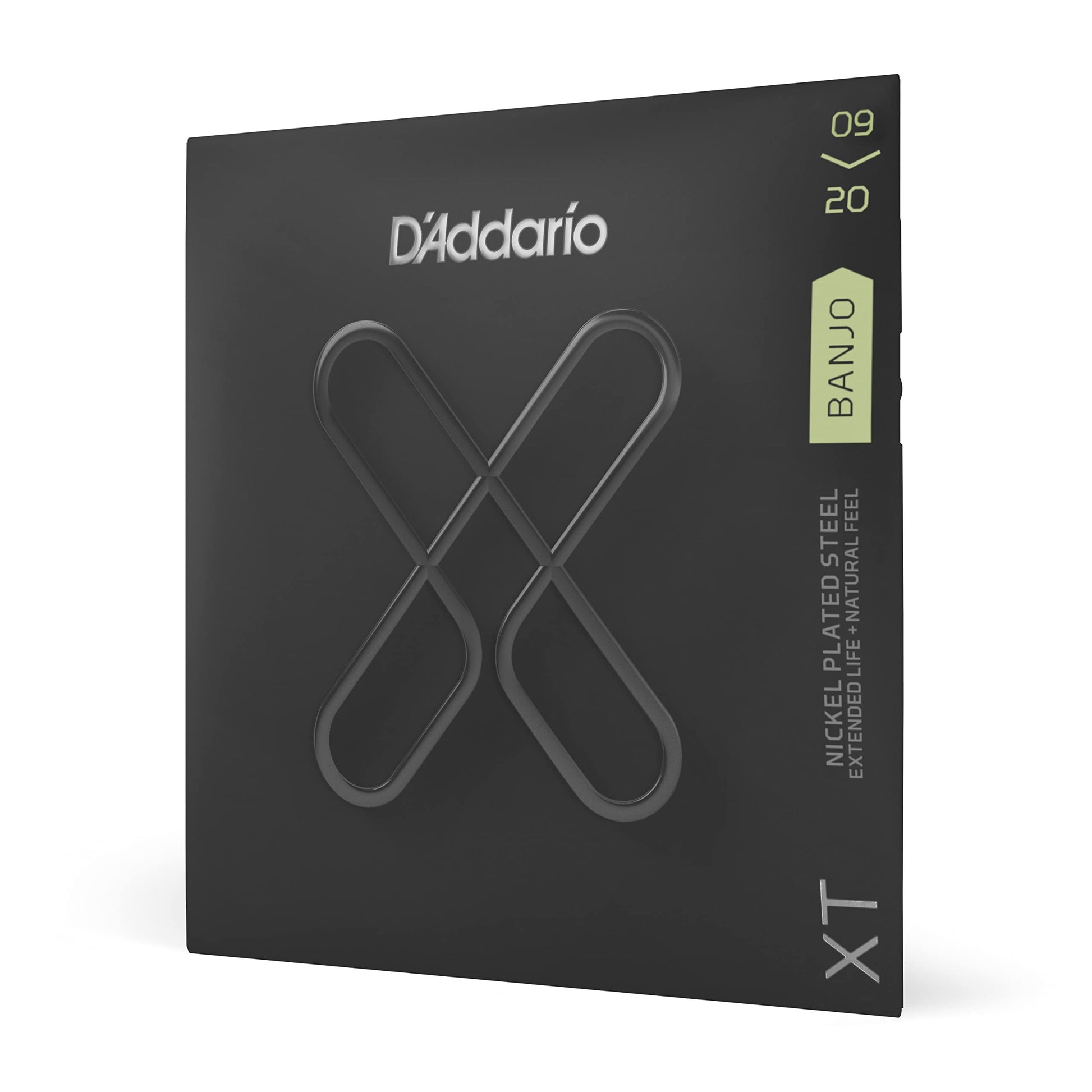 D'Addario XT Nickel Plated Steel Banjo Strings Light 09-20 (XTJ0920) - Deccan Retail