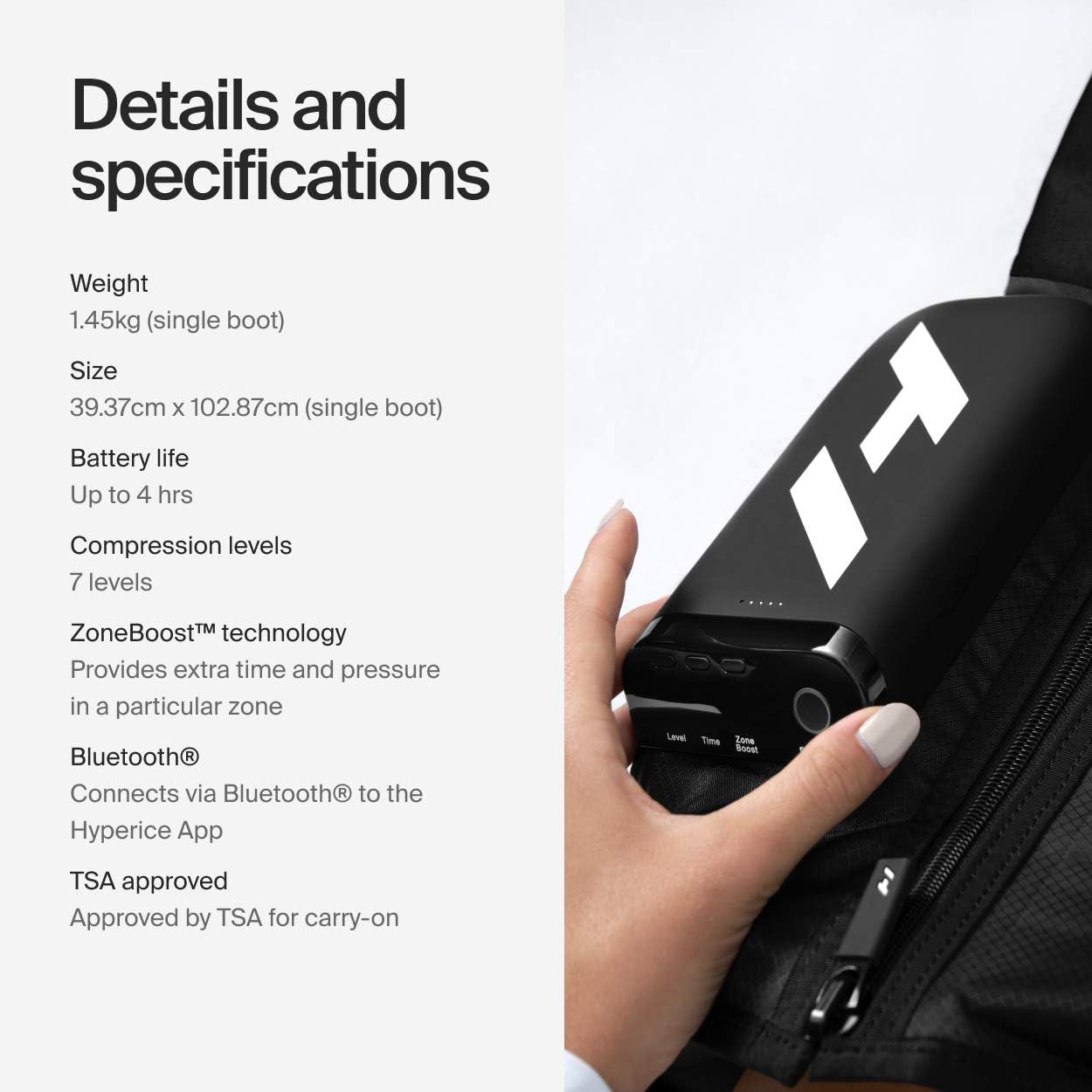 Hyperice Normatec Premier Portable Compression Massager - Deccan Retail