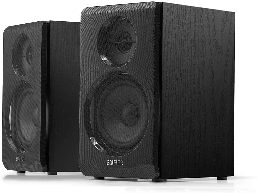 Edifier R33BT Bookshelf Speakers - Black - Deccan Retail