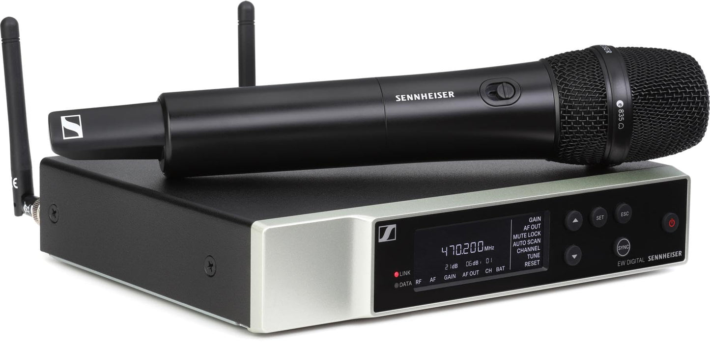 Sennheiser EW-D 835-S Dynamic Wireless Handheld Microphone Set - Deccan Retail