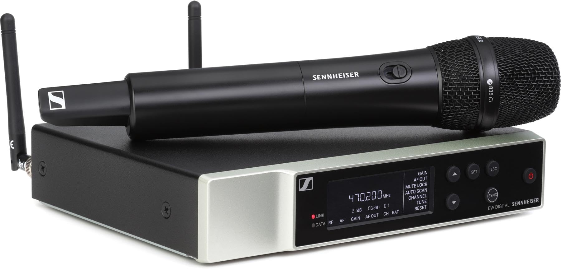 Sennheiser EW-D 835-S Dynamic Wireless Handheld Microphone Set - Deccan Retail