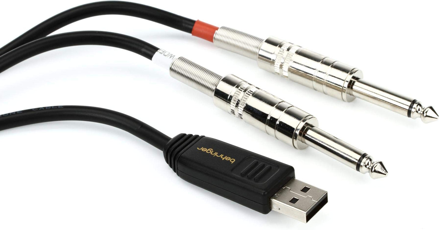 Behringer LINE 2 USB Stereo Line-to-USB Interface Cable - Deccan Retail
