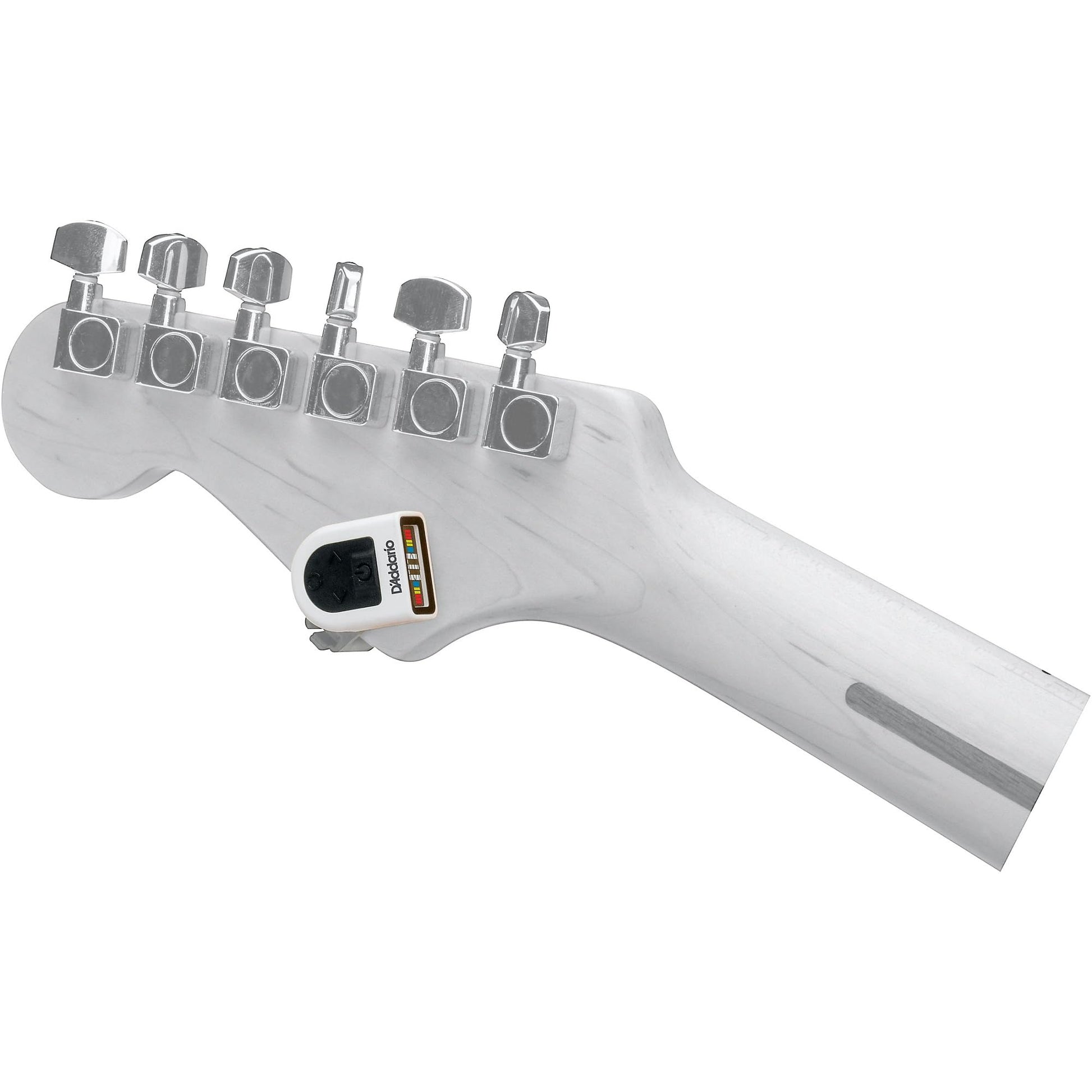D'Addario NS Micro Headstock Tuner White (PW-CT-12W) - Deccan Retail