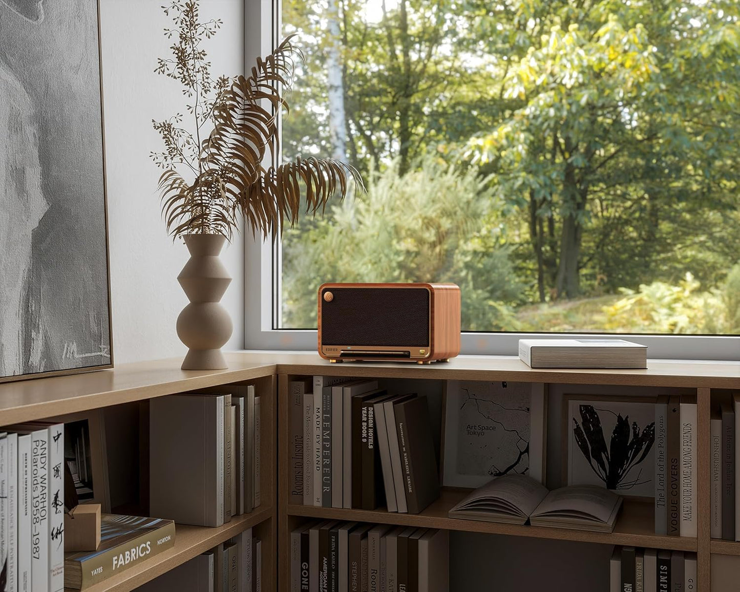 Edifier D32 Tabletop Wireless Speaker - Brown