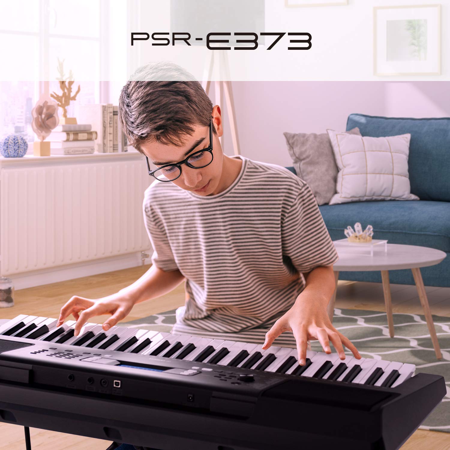 Yamaha PSR-E373 Portable Keyboard – 61 Keys with Touch Sensitivity - Deccan Retail