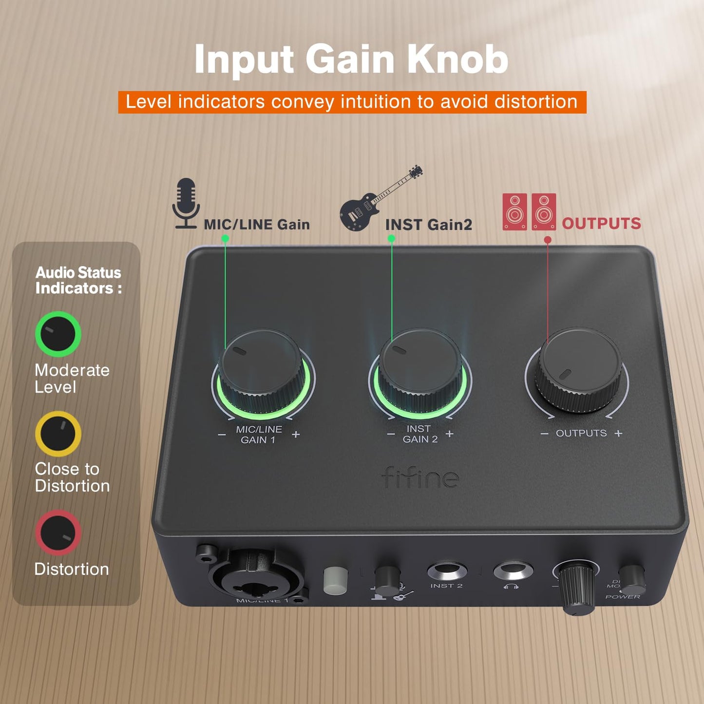 FIFINE SC1 USB Audio Interface - Deccan Retail