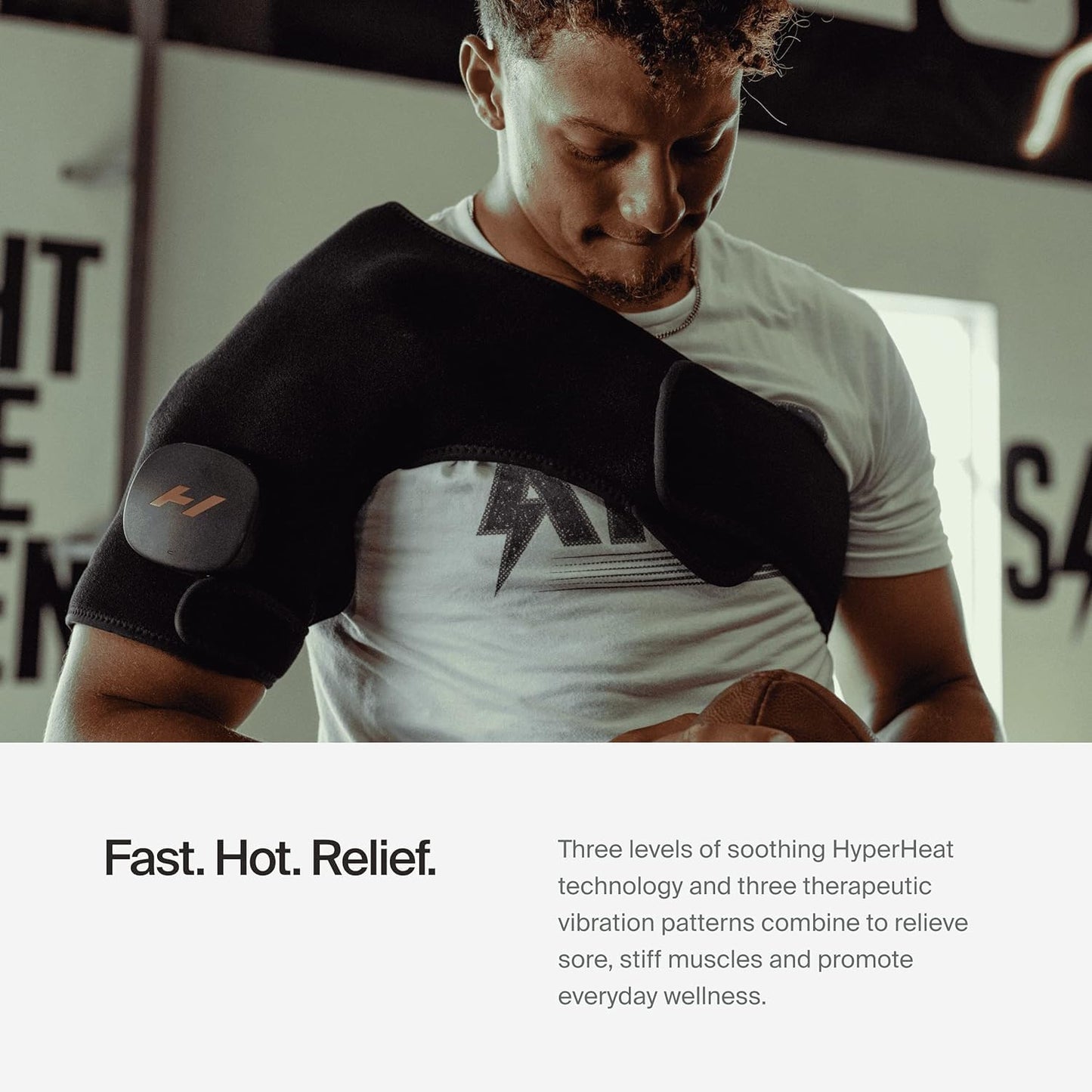 Hyperice Venom 2 Right Shoulder Heat & Massage Wrap - Deccan Retail