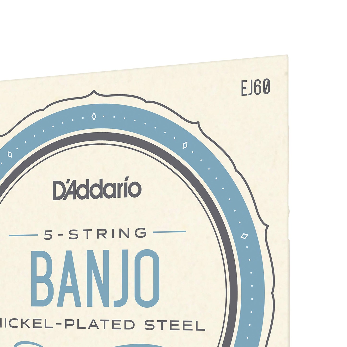 D'Addario EJ60 Nickel 5-String Banjo Strings Light 9-20 - Deccan Retail
