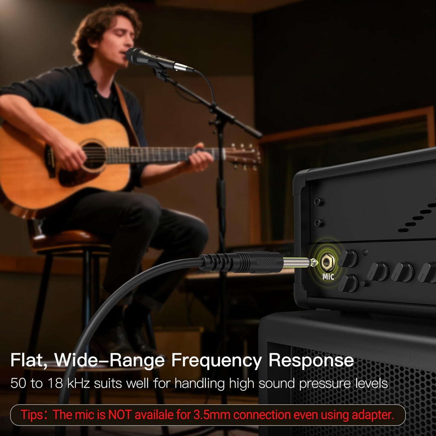 FIFINE K6 Karaoke Wired Dynamic Microphone - Deccan Retail