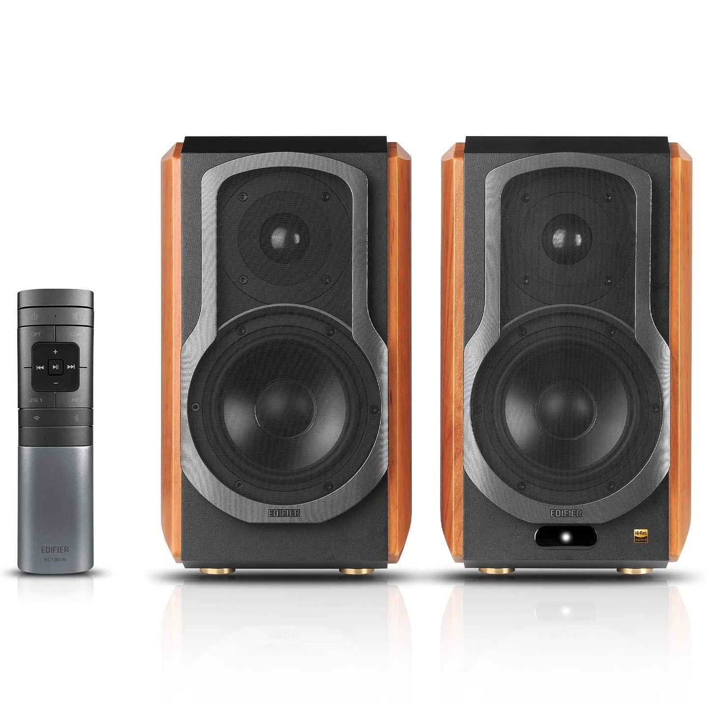 Edifier S1000W Wi-Fi Active Bookshelf Speakers – 120W RMS