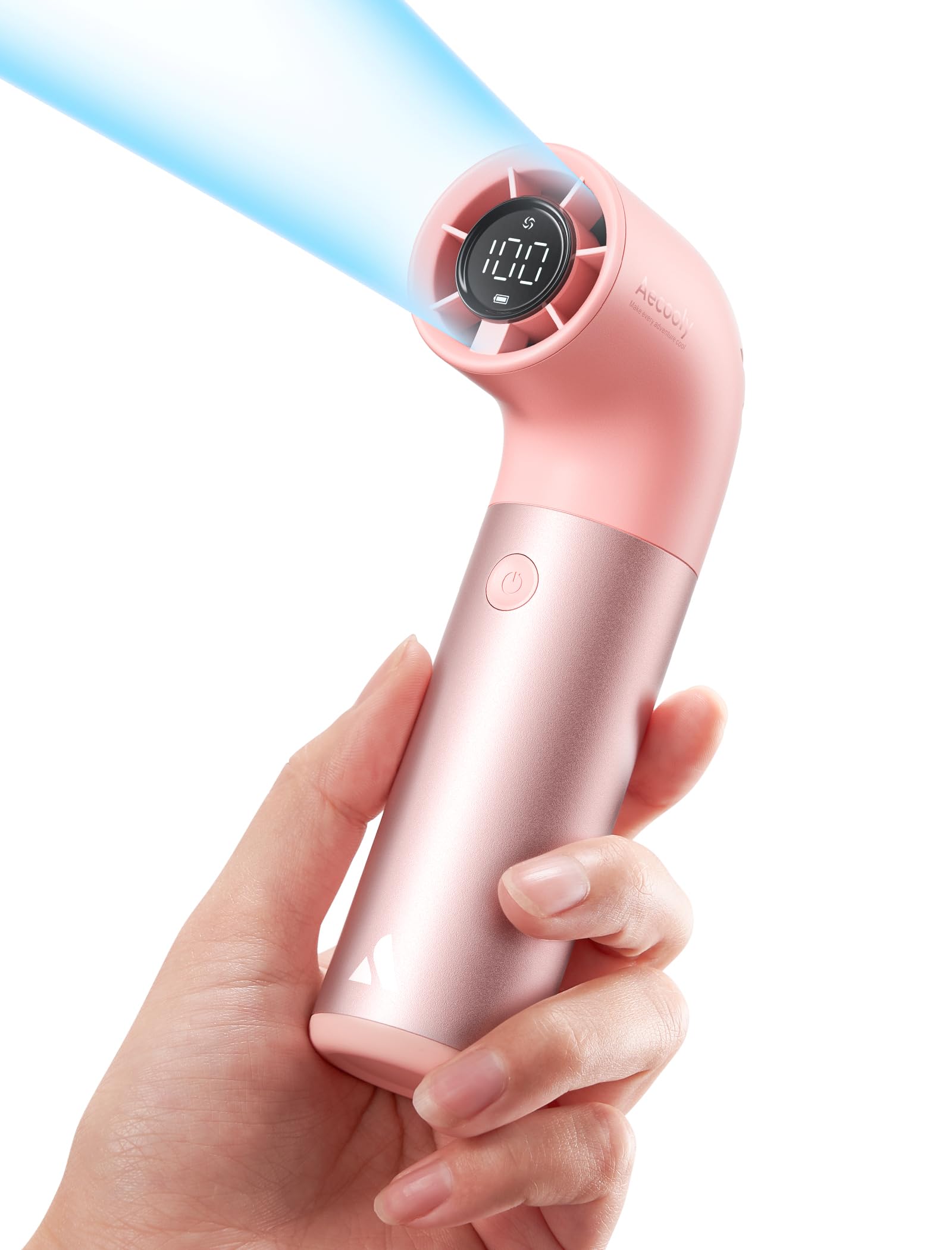Aecooly Aero Pro Portable Handheld Fan – Pink - Deccan Retail
