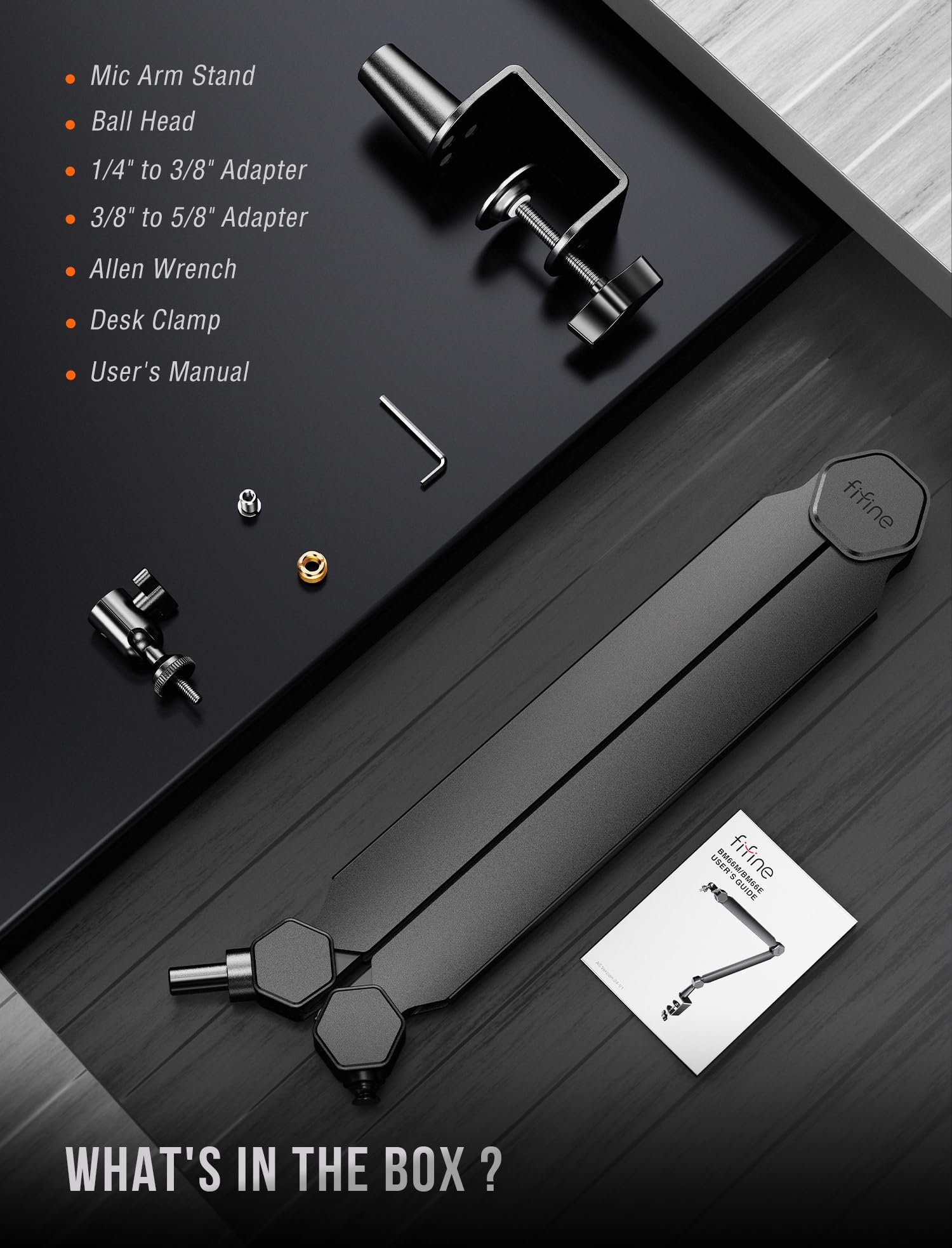 FIFINE BM66 Microphone Boom Arm - Deccan Retail