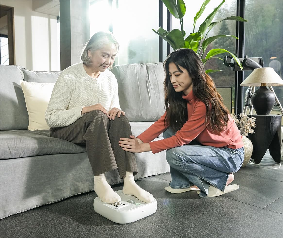 KiCA Portable Foot Massager – Light Grey - Deccan Retail
