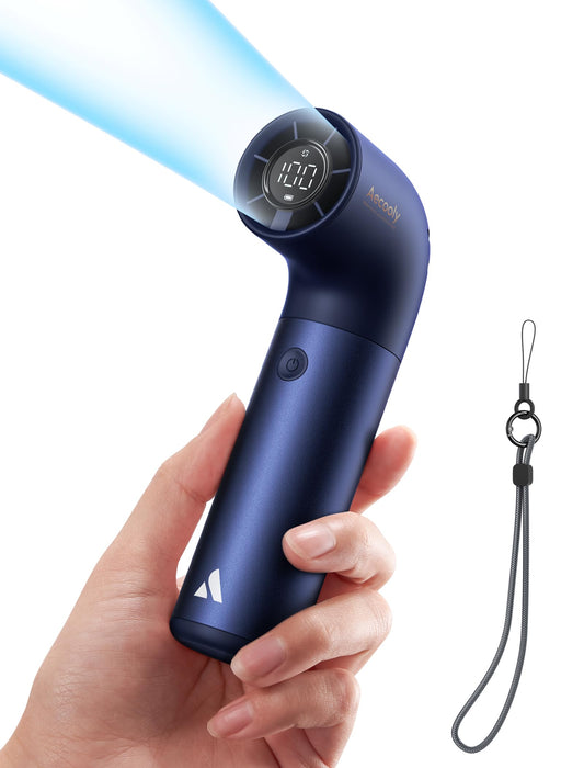 Aecooly Aero Pro Portable Handheld Fan - Blue