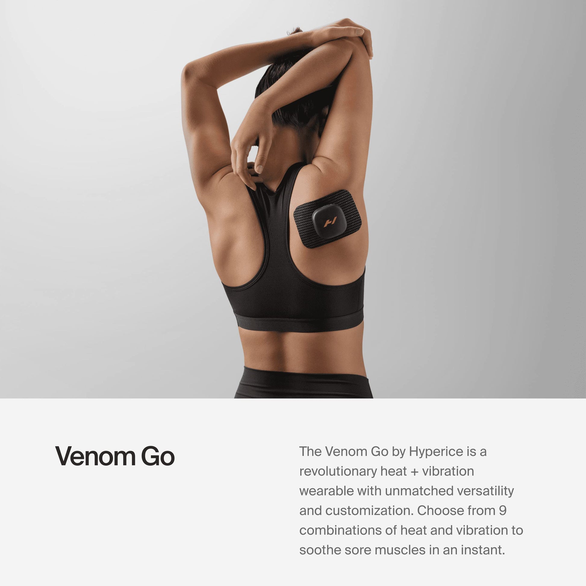 Hyperice Venom Go Portable Heat & Massage Pad - Deccan Retail