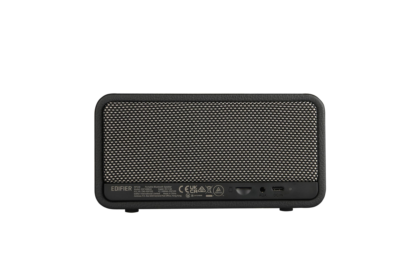 Edifier MP230 Portable Bluetooth Speakers - Retro Black - Deccan Retail
