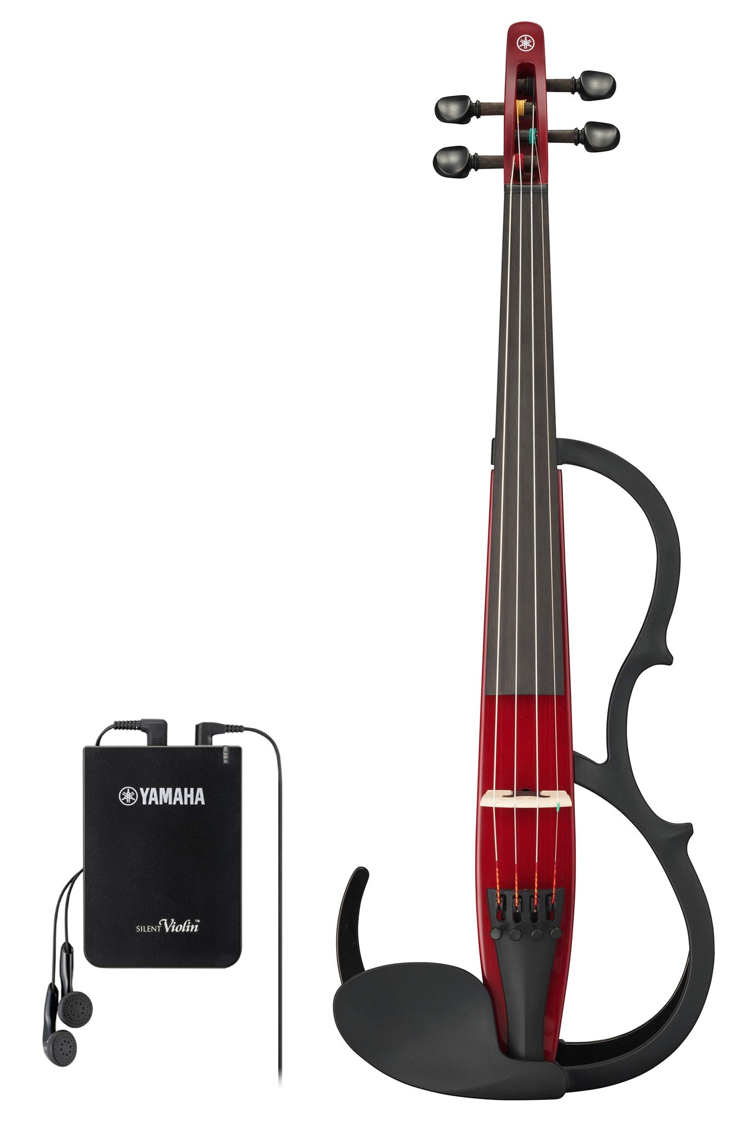 Yamaha YSV104 Silent Violin Full-Size - Red - Deccan Retail