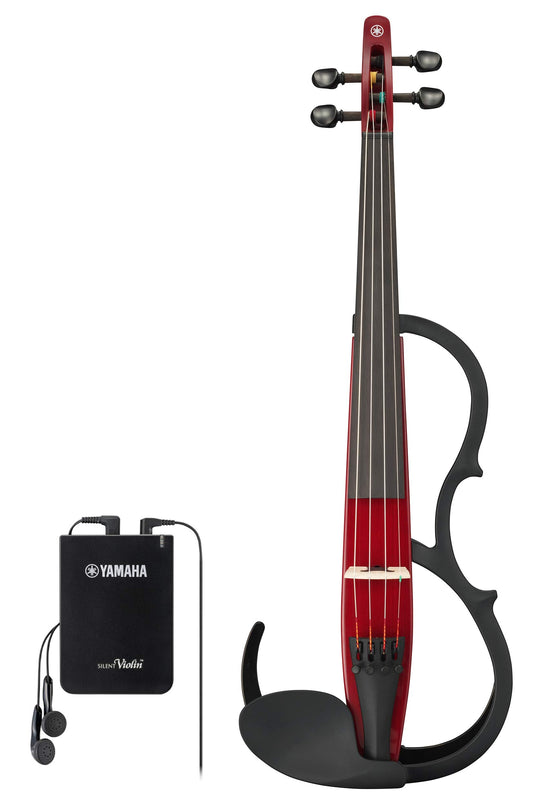 Yamaha YSV104 Silent Violin Full-Size - Red - Deccan Retail