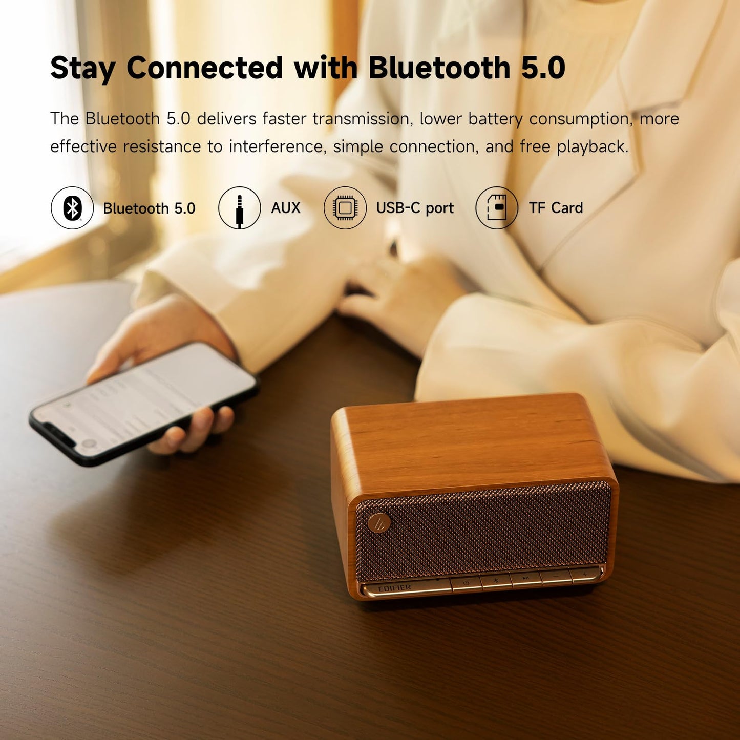 Edifier MP230 Portable Speakers - Brown - Deccan Retail