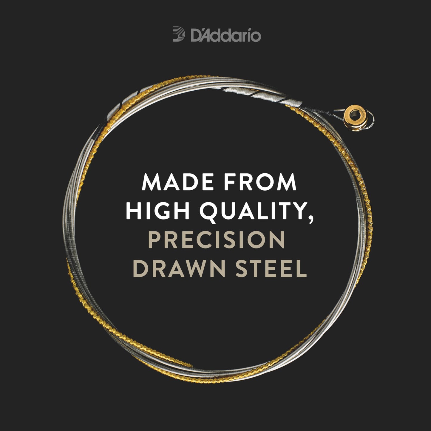 D'Addario Kaplan Golden Spiral Solo Violin Single E String 4/4 Scale Medium Tension (K420B-3) - Deccan Retail