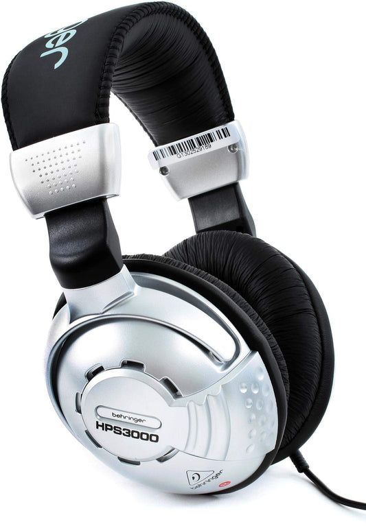 Behringer HPS3000 Studio Wired Over-Ear Headphones – Black - Deccan Retail