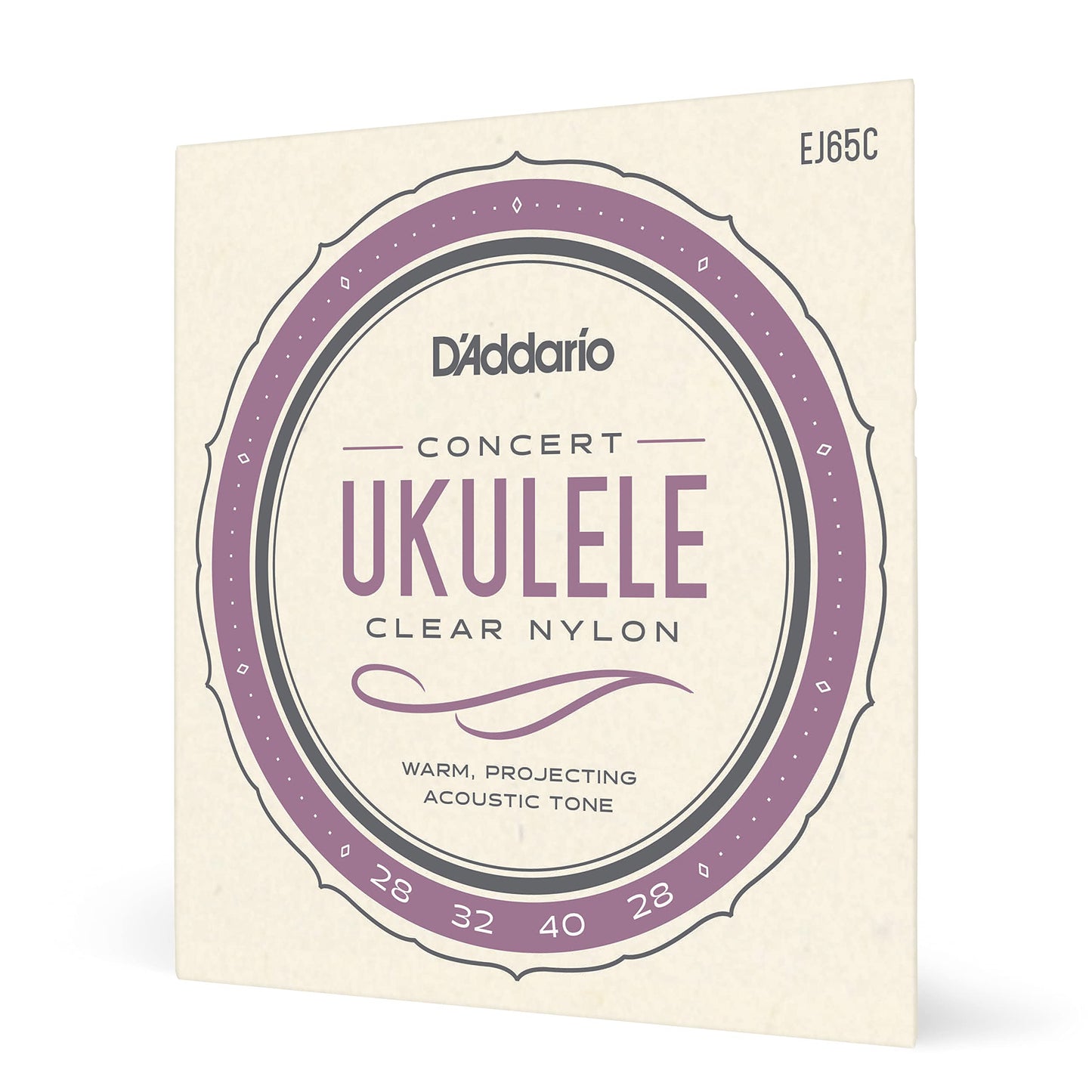 D'Addario EJ65C Pro-Arté Custom Extruded Nylon Ukulele Strings Concert - Deccan Retail