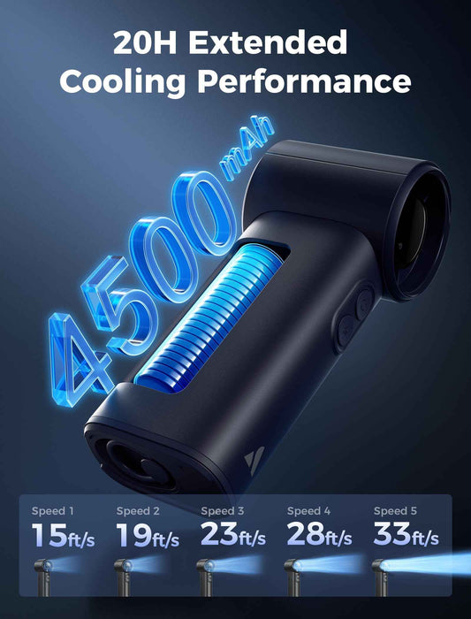 Aecooly Cool Air Pro PM02 High-Speed Misting Fan – Black