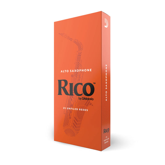 Rico Alto Sax Reeds Strength 3.5 – 25 Pack - Deccan Retail