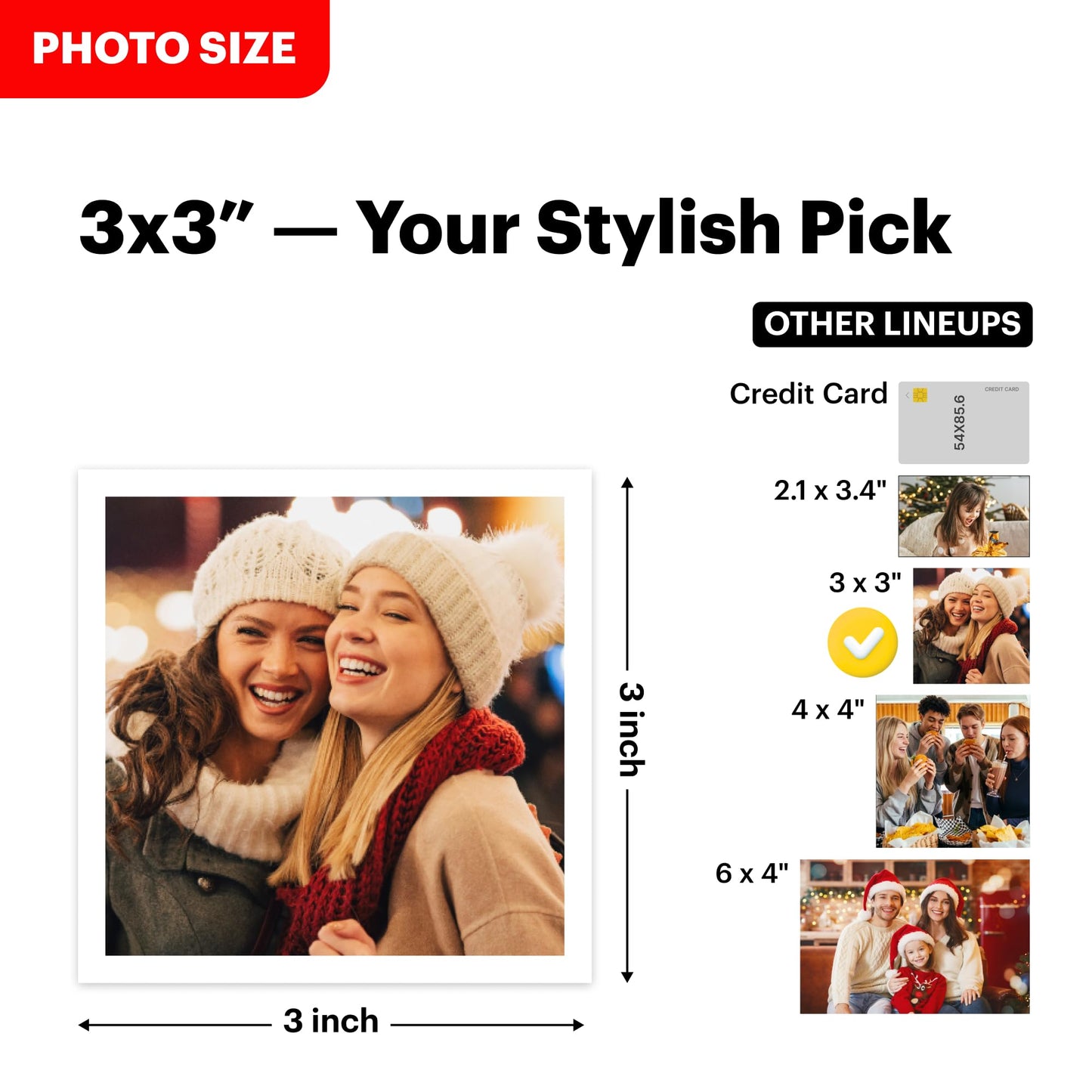 Kodak Mini Shot 3 Retro 3x3" Wireless Instant Camera & Photo Printer - Deccan Retail