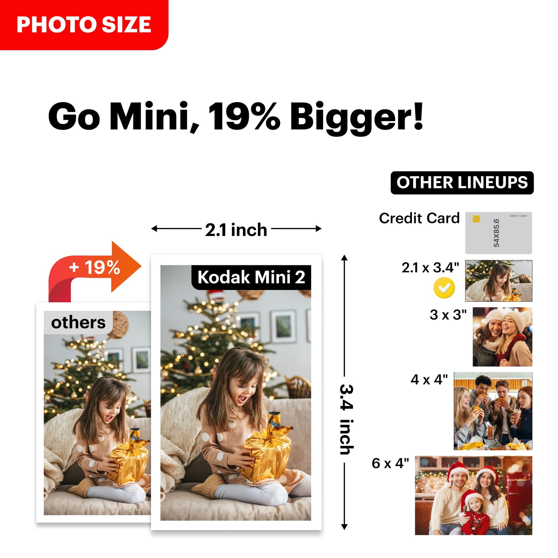 Kodak Mini Shot 2 Retro 4PASS 2-in-1 Instant Camera & Photo Printer with 8 Sheets - White - Deccan Retail