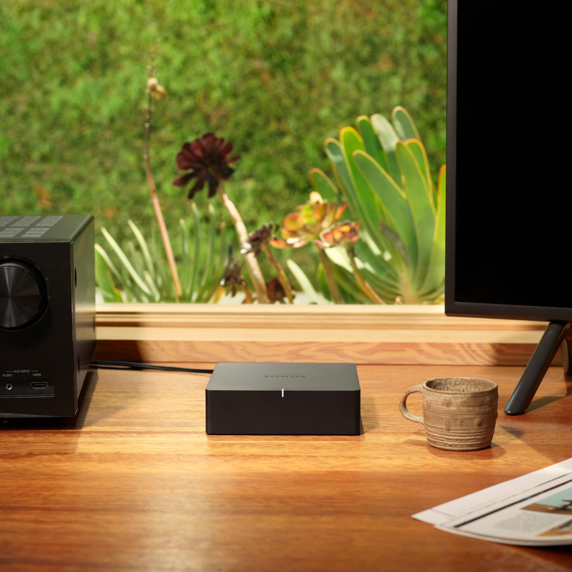 Sonos Port Streaming Component for Stereo or Receiver – Black - Deccan Retail