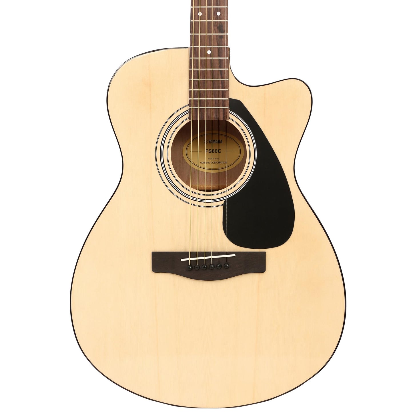 Yamaha FS80C Acoustic Guitar – Natural Finish - Deccan Retail