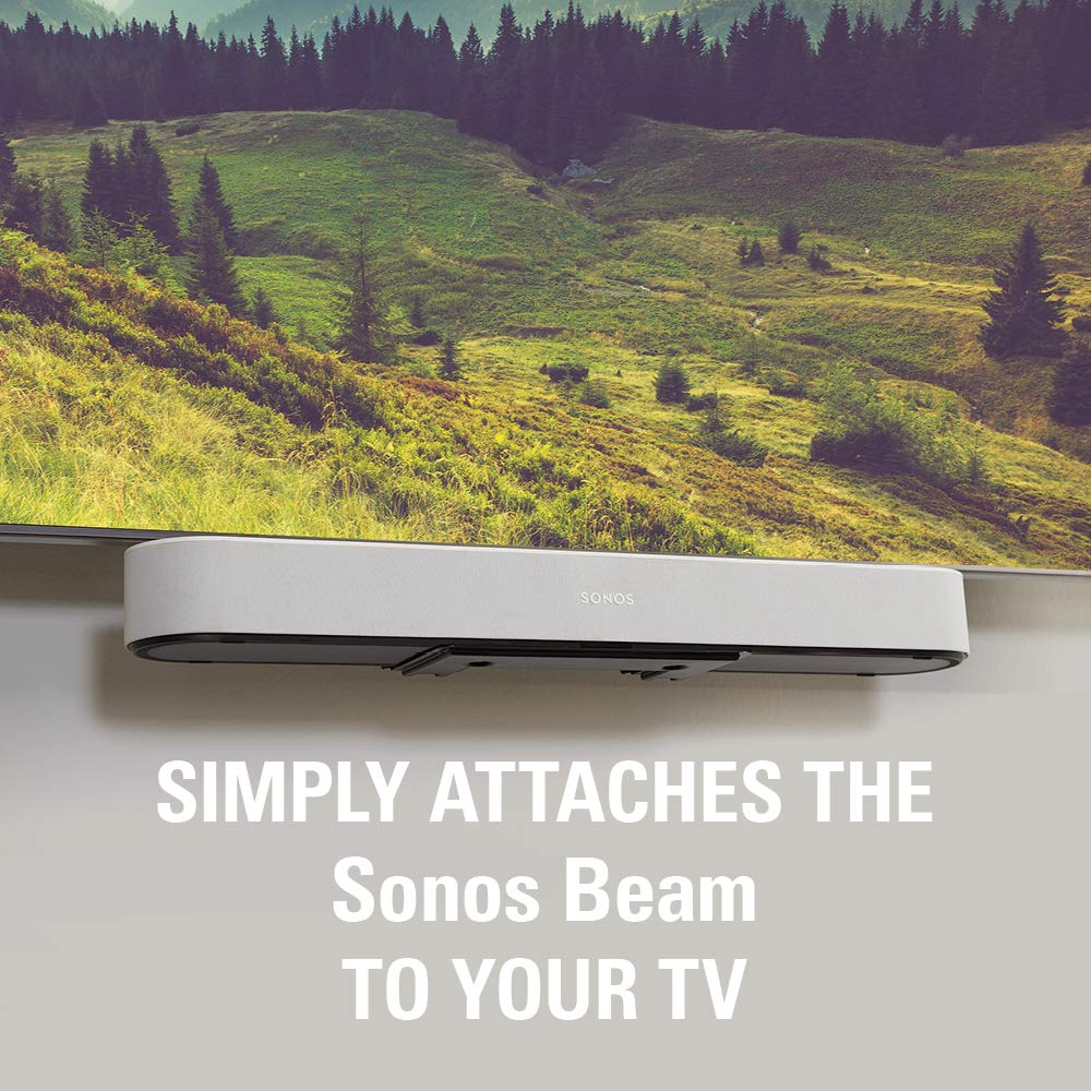 Sanus Soundbar Mount for Sonos Beam – Height Adjustable up to 12"