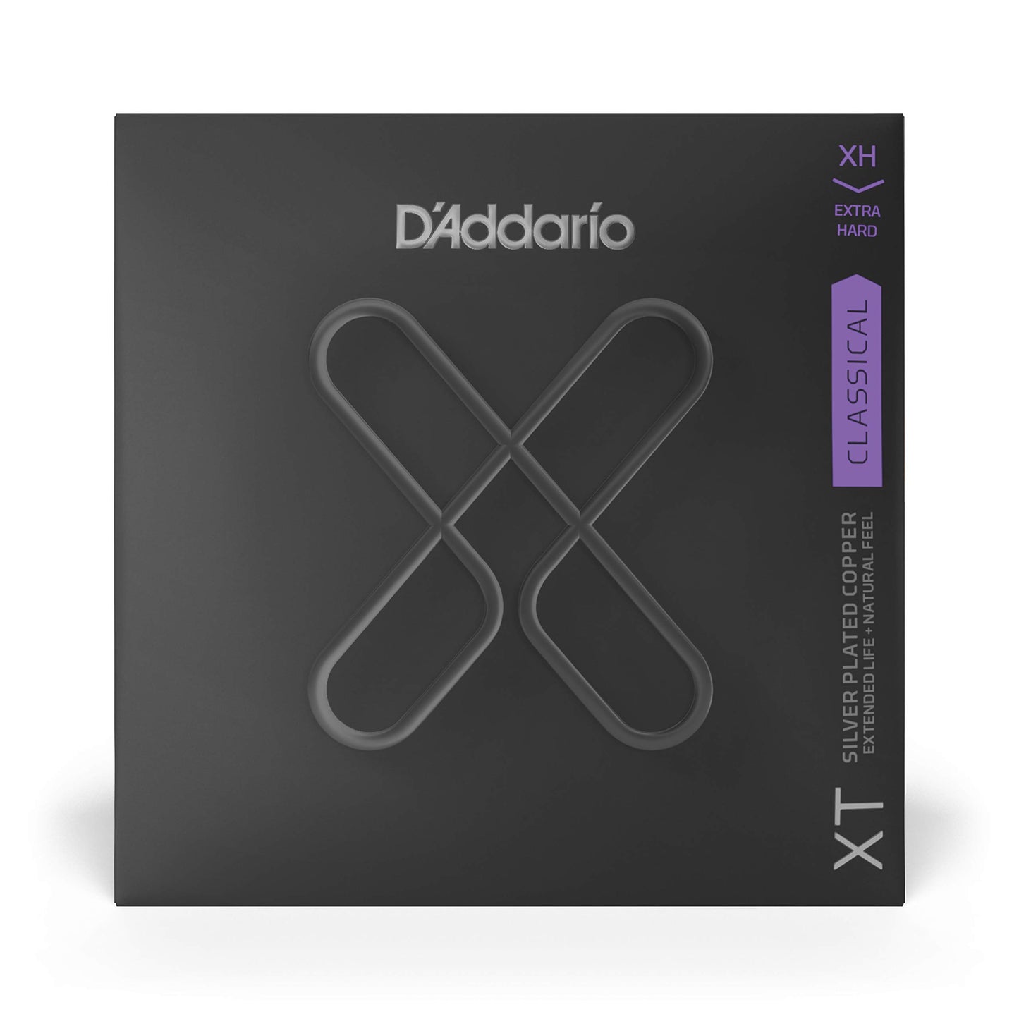 D'Addario XT Silver Plated Copper Classical Guitar Coated Strings Extra Hard Tension (XTC44) - Deccan Retail