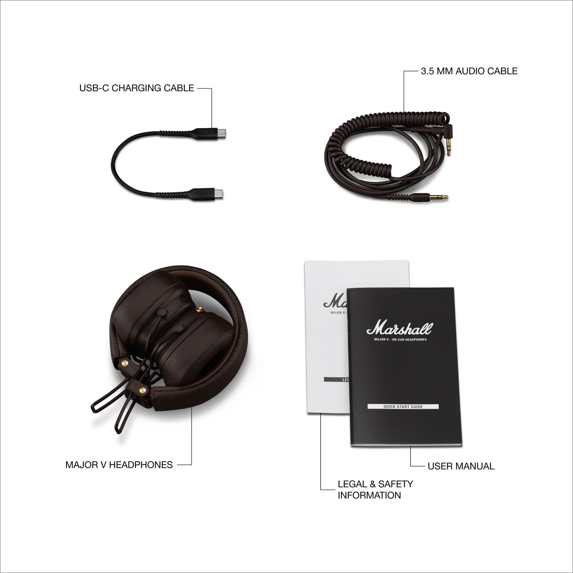 Marshall Major V Wireless On Ear Headphones - Deccan Retail