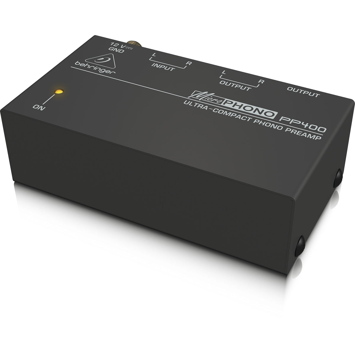 Behringer Microphono PP400 Phono Pre-Amplifier – Silver