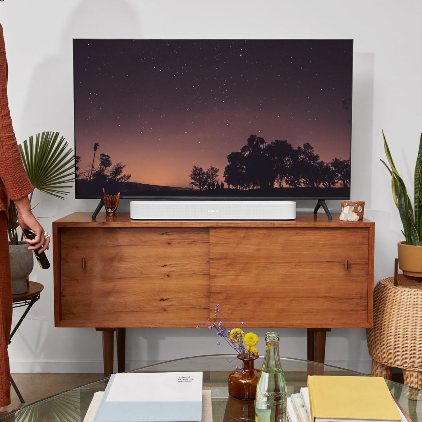 Sonos Beam (Gen 2) Dolby Atmos Soundbar – White - Deccan Retail