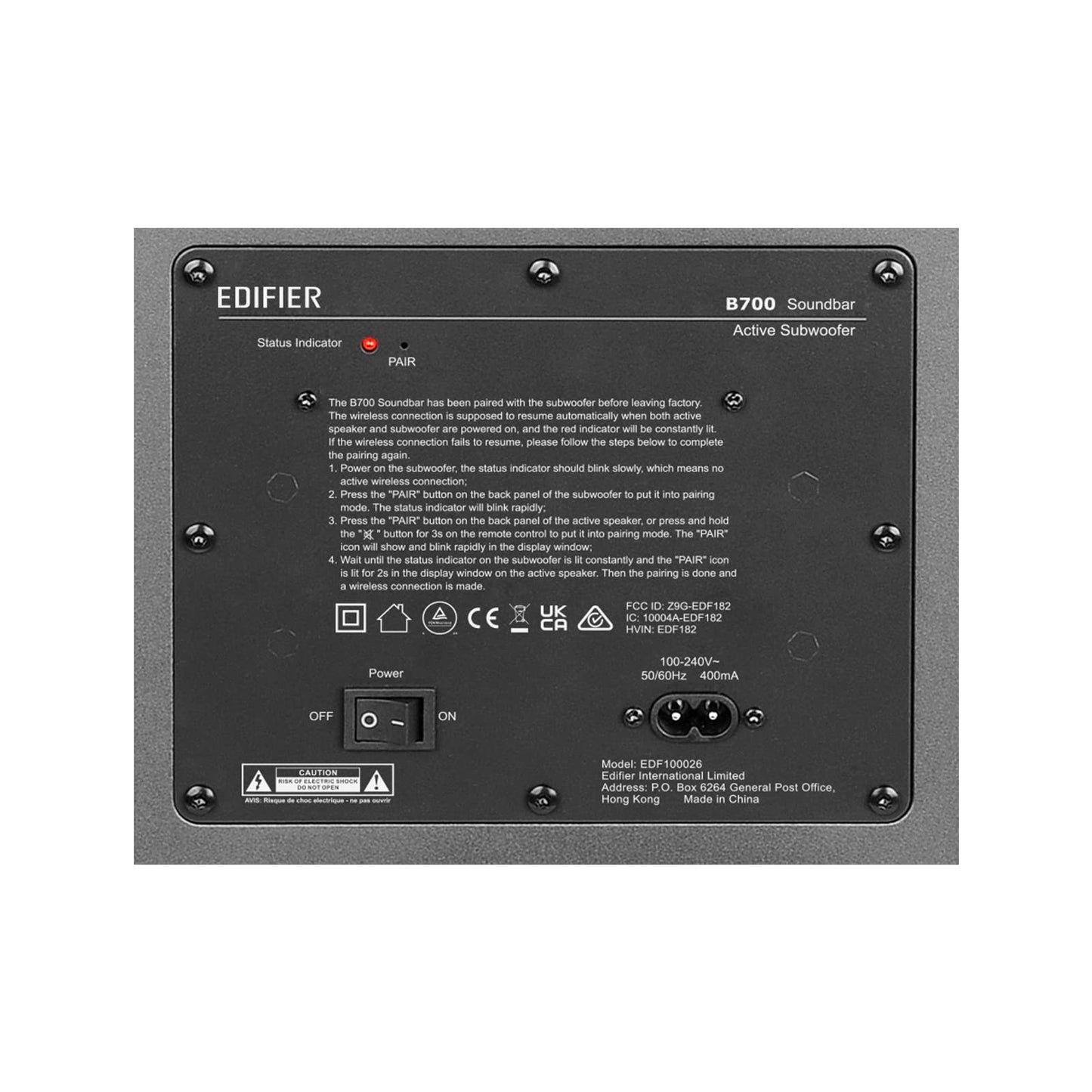 Edifier B700 5.1.2 Soundbar With Wireless Subwoofer - Deccan Retail